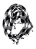 Kirra 100% Rayon Checkered-gingham Black Scarf One size - photo 1