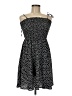 Unbranded 100% Polyester Polka Dots Black Casual Dress Size M - photo 1