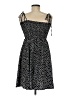 Unbranded 100% Polyester Polka Dots Black Casual Dress Size M - photo 2