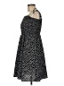 Unbranded 100% Polyester Polka Dots Black Casual Dress Size M - photo 5