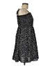Unbranded 100% Polyester Polka Dots Black Casual Dress Size M - photo 4