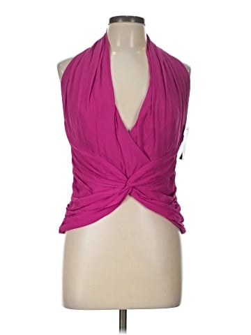 Tadashi Sleeveless Silk Top (view 1)