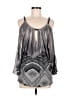 Sky Silver Sleeveless Blouse Size M - photo 1