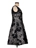 Aidan Mattox Paisley Black Cocktail Dress Size 2 - photo 4