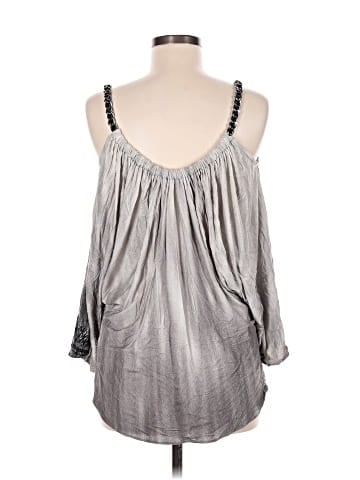 Sky Sleeveless Blouse (view 2)