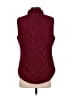 Crown & Ivy 100% Polyester Burgundy Vest Size M - photo 2