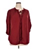 Live 4 Truth 100% Polyester Burgundy 3/4 Sleeve Blouse Size 1X - photo 1