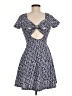 Maitai Hearts Blue Casual Dress Size M - photo 2