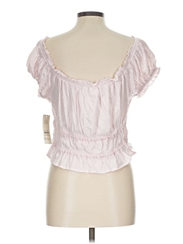 No Boundaries Short Sleeve Blouse (view 2)