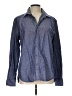 Robert Graham 100% Cotton Tweed Blue Long Sleeve Button-Down Shirt Size L - photo 1