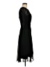 Sangria 100% Polyester Black Cocktail Dress Size 6 - photo 4