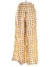 Lanhtropy Print Yellow Casual Pants Size M - photo 2