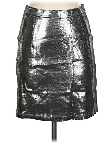 Alice + Olivia Leather Skirt (view 1)