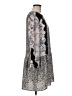 BCBGMAXAZRIA 100% Polyester Paisley Gray Casual Dress Size M - photo 4