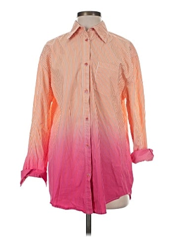 Solid & Striped Long Sleeve Button-Down Shirt (view 1)