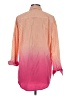 Solid & Striped 100% Cotton Color Block Pink Long Sleeve Button-Down Shirt Size S - photo 2