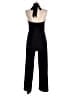 Shape FX Solid Black Jumpsuit Size L - photo 2