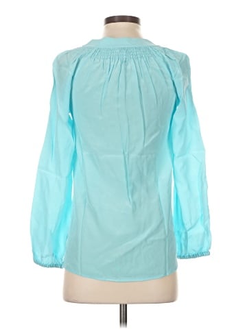 Lilly Pulitzer 3/4 Sleeve Silk Top (view 2)