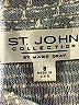 St. John Collection by Marie Gray Print Gray Jacket Size 8 - photo 6