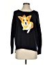 French Connection 100% Cotton Black Pullover Sweater Size S - photo 1