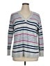 Gap Outlet Stripes Silver Pullover Sweater Size XL - photo 1