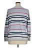 Gap Outlet Stripes Silver Pullover Sweater Size XL - photo 2