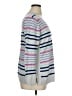 Gap Outlet Stripes Silver Pullover Sweater Size XL - photo 4