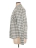 UNTUCKit 100% Cotton Checkered-gingham Ivory Long Sleeve Blouse Size 16 - photo 5