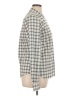 UNTUCKit 100% Cotton Checkered-gingham Ivory Long Sleeve Blouse Size 16 - photo 4