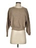 Zara Metallic Tan Pullover Sweater Size S - photo 1