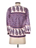 J.Crew 100% Cotton Blue 3/4 Sleeve Blouse Size 00 (petite) - photo 2
