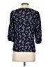 Hinge 100% Rayon Blue 3/4 Sleeve Blouse Size XS - photo 2