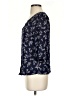 Hinge 100% Rayon Blue 3/4 Sleeve Blouse Size XS - photo 5