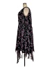 Lane Bryant 100% Polyester Floral Black Cocktail Dress Size 26 - photo 5