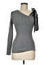 New York & Company Silver Pullover Sweater Size M - photo 1