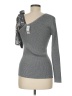 New York & Company Silver Pullover Sweater Size M - photo 2