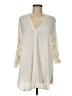 Vince. Ivory 3/4 Sleeve Silk Top Size M - photo 1