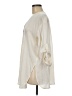 Vince. Ivory 3/4 Sleeve Silk Top Size M - photo 5