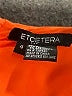 Etcetera Color Block Orange Cocktail Dress Size 4 - photo 7