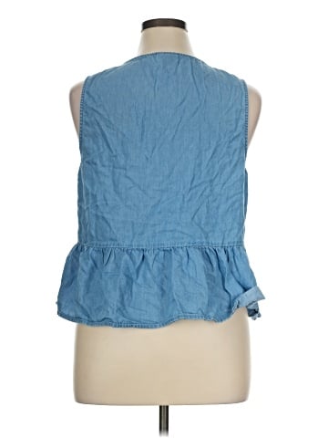 a.n.a. A New Approach Sleeveless Blouse (view 2)