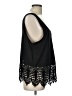 Lucca Couture 100% Polyester Black Sleeveless Blouse Size L - photo 4