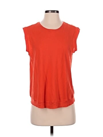 Zara W&B Collection Sleeveless T-Shirt (view 1)
