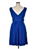 David's Bridal Solid Blue Cocktail Dress Size 14 - photo 2
