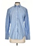 J.Crew 100% Cotton Stripes Blue Long Sleeve Button-Down Shirt Size 0 - photo 1