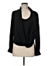 Vince Camuto 100% Polyester Black Long Sleeve Blouse Size M - photo 1