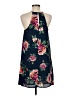 Everly 100% Polyester Floral Blue Casual Dress Size M - photo 2