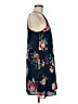Everly 100% Polyester Floral Blue Casual Dress Size M - photo 4