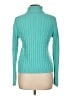 Chaps 100% Cotton Teal Turtleneck Sweater Size L - photo 2