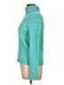 Chaps 100% Cotton Teal Turtleneck Sweater Size L - photo 5