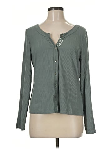 Laura Ashley Long Sleeve Henley (view 1)